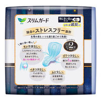 【生理用品】 ナプキン 特に多い夜用 羽つき 40cm ロリエ スリムガード400 1個（11枚入） 花王