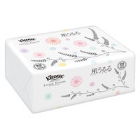 ティッシュペーパー　保湿　240組　クリネックスローションティシュー 肌うるる　ソフトパック　しっとりなめらか　日本製紙クレシア