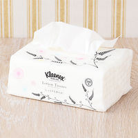 ティッシュペーパー　保湿　240組　クリネックスローションティシュー肌うるる　ソフトパック　しっとりなめらか　1セット（3パック）