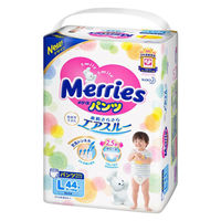 メリーズ おむつ パンツ L（9～14kg） 1パック（44枚入） さらさらエアスルー 花王