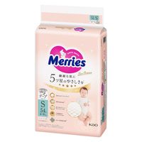 メリーズ おむつ テープ S（4～8kg）1セット（54枚入×4パック）ファーストプレミアム 花王