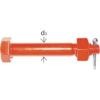 大洋製器工業 大洋 強力長シャックル用ボルトナット一式 TSLー8t用(1268101) TSLBN-8 1個 817-9873（直送品）