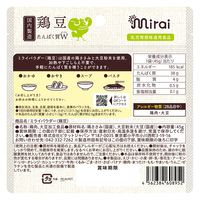 ビタットジャパン ミライパウダー 鶏豆 4562384608952 1個(45G)（直送品）