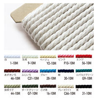 NBK アクリルツイストコード φ5.5mm 10m エメラルドグリーン ACT01L-G9-10M 1巻10m（直送品）