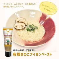 アロマワン 有機きのこブイヨンペースト80g 1個 オーガニック ポルチーニ マッシュルーム 日仏貿易