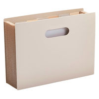 キングジム サクッと整理！ドキュメントファイル（オープン） ベージュ 2291ーBE 1セット（1冊×6）