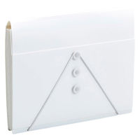 キングジム サクッと整理！ドキュメントファイル（フタ付） ホワイト 2290ーW 1セット（1冊×6）