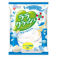 ゼリー 個包装 ララクラッシュ サワーホワイト　24g×8個入 1セット(1袋×6) マンナンライフ