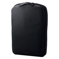 パソコンケース 15.6インチ ハンドル付 縦型 衝撃吸収 ブラック ZSB-IBPRVLU15BK エレコム 1個（直送品）