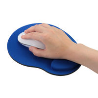 アーテック リストレスト付きマウスパッド　ブルー 77627 1個