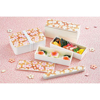 たつみや 箸箱セット スライド箸箱セット 18.0cm 桜木目ピンク 428391 1個（直送品）