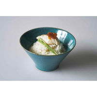 アイトー ボウル 13cm 深型 ナチュラルカラー 磁器 美濃焼 グリーン 448704 1個（直送品）