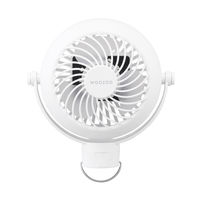 アイリスオーヤマ ポータブルファン クリップ式 PF-C2501-W 1個