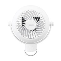 アイリスオーヤマ ポータブルファン ベルト式 PF-B2501-W 1個