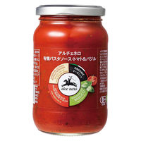 アルチェネロ 有機パスタソース・トマト＆バジル 350g 1セット（1個×2）日仏貿易 イタリア オーガニック