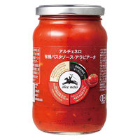 アルチェネロ 有機パスタソース・アラビアータ（唐辛子入り）350g 1セット（1個×2）日仏貿易 イタリア オーガニック