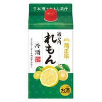 【ワゴンセール】【季節限定】菊正宗 れもん冷酒 900ml パック 1セット（1本×6） 日本酒ベースリキュール
