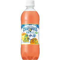 サントリーフーズ クラフトボス 世界のTEA 地中海スカッシュ 490ml 1セット（48本）