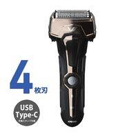 マクセルイズミ 充電式 往復式シェーバー 4枚刃 カッパー IZF-V743R-C 1台