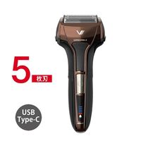 マクセルイズミ 充電・交流式 往復式シェーバー 5枚刃 ブラウン IZF-V553W-T 1台