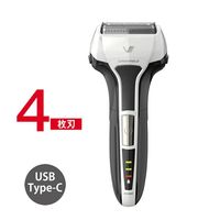 マクセルイズミ 充電・交流式 往復式シェーバー 4枚刃 ホワイト IZF-V543W-W 1台