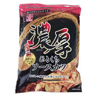 おつまみ 駄菓子 濃厚ひとくちソースカツ　大袋　135g 1セット（1個×10） なるみ物産