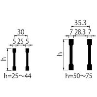 カネソウ スチール製グレーチング 滑り止め模様付 横断溝・側溝用 HXB-14038 1枚 574-1799（直送品）