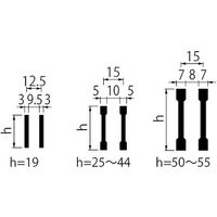 カネソウ スチール製グレーチング 細目滑り止め模様付 横断溝・側溝用 QXB-14025 1枚 574-6506（直送品）