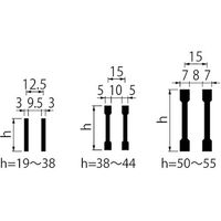 カネソウ スチール製グレーチング 細目プレーンタイプ 横断溝・側溝用 QSB-12019 1枚 574-6576（直送品）