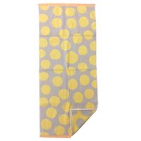 林 フェイスタオル　アソボッカ　リング　イエロー（黄） 1枚