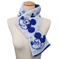 林 ひんやりマフラータオル　ミッキー　アイコンロゴ 　1枚
