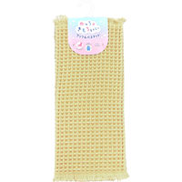 林 ワッフルバスマット　ベージュ 　1枚