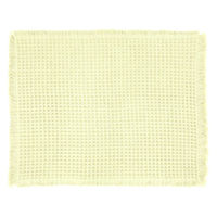 林 ワッフルバスマット　アイボリー 　1セット（5枚）