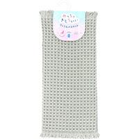 林 ワッフルバスマット　グレー（灰） 1枚