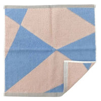 林 ウォッシュタオル　アソボッカ　ジオ　パープル（紫） 1セット（5枚）