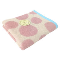 林 フェイスタオル　アソボッカ　リング　ピンク（桃） 1セット（5枚）