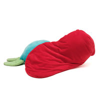 MORIPiLO ディズニー 抱き枕 (アリエル すやすや添い寝枕) ギフト グッズ  約25x62cm グリーン プレゼント 可愛い