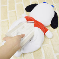 MORIPiLO サンリオキャラクターズ ポチャッコ 壁掛けティッシュケース 約20×43cm グッズ 可愛い やわらか 吊り下げ ギフト プレゼント