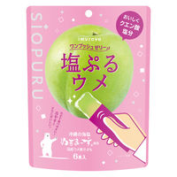 塩分補給 塩分対策 個包装 お配り菓子 井村屋　ワンプッシュゼリー　塩ぷるウメ　6本 1セット(1個×4) 井村屋