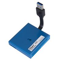 ナカバヤシ USB3.2Gen1 マルチカードリーダー・ライター ブルー CRW-37M87BL 1個