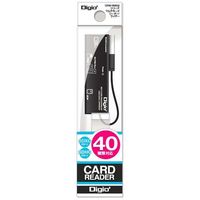 ナカバヤシ USB2.0 マルチカードリーダー・ライター ブラック CRW-5M69BK 1個