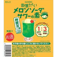 昔懐かしいメロンソーダサワーの素 14度 600ml 1本 合同酒精 リキュール
