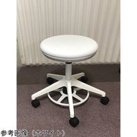 アズワン 研究室用チェア・フットペダル・背なし・シトラスイエロー 67-9251-38 1個（直送品）