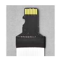 サンコー SDーmicroSD変換エクステンションケーブル SDCVET2K 1個 67-9273-85（直送品）