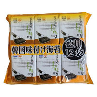徳用 韓国味付け海苔 8切7枚 12袋入 1セット（1個×2）オリオンジャコー