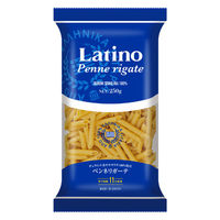 ラティーノ ペンネリガーテ 袋 250g ゆで時間11分 1セット（1個×3）富永貿易 パスタ ギリシャ