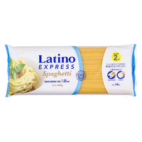 ラティーノ エクスプレス 早ゆで スパゲッティ 1.65mm 600g ゆで時間2分 1セット（1個×3）富永貿易 パスタ