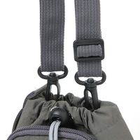 ポケット付きボトルケース ダークグレー LAKOLE/ラコレ