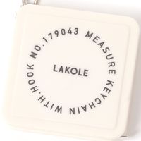メジャーキーホルダー ホワイト LAKOLE/ラコレ