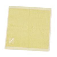 【LAKOLE/ラコレ】 イニシャルハンドタオル(N) イエロー